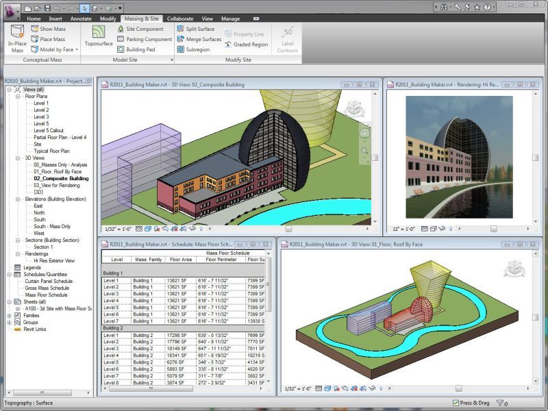 Revit Building Maker