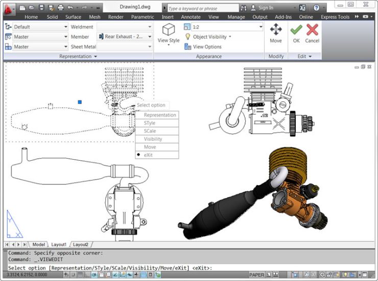     AutoCAD 2012